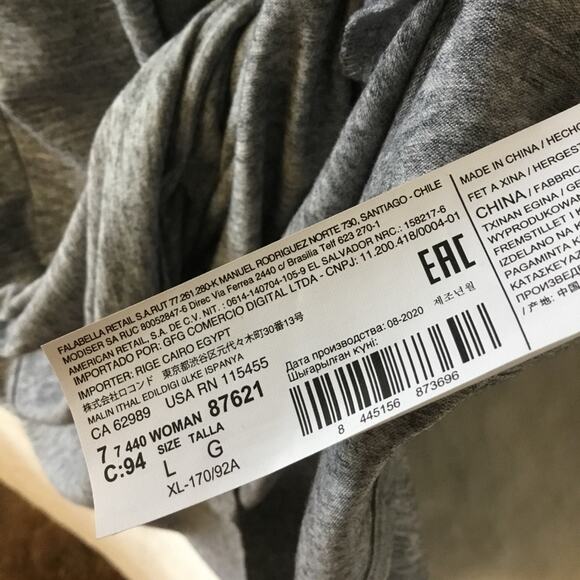 MNG Gray Oversized Turtleneck Dress - Picture 7 of 9